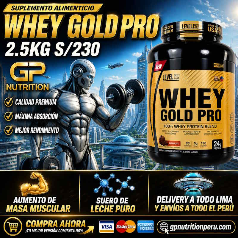 Whey Gold Pro 2.5 kg - Level Pro USA