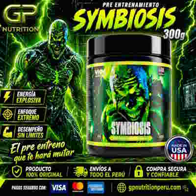Symbiosis Pre Entreno 300 g / 60 servicios - VHM Nutrition